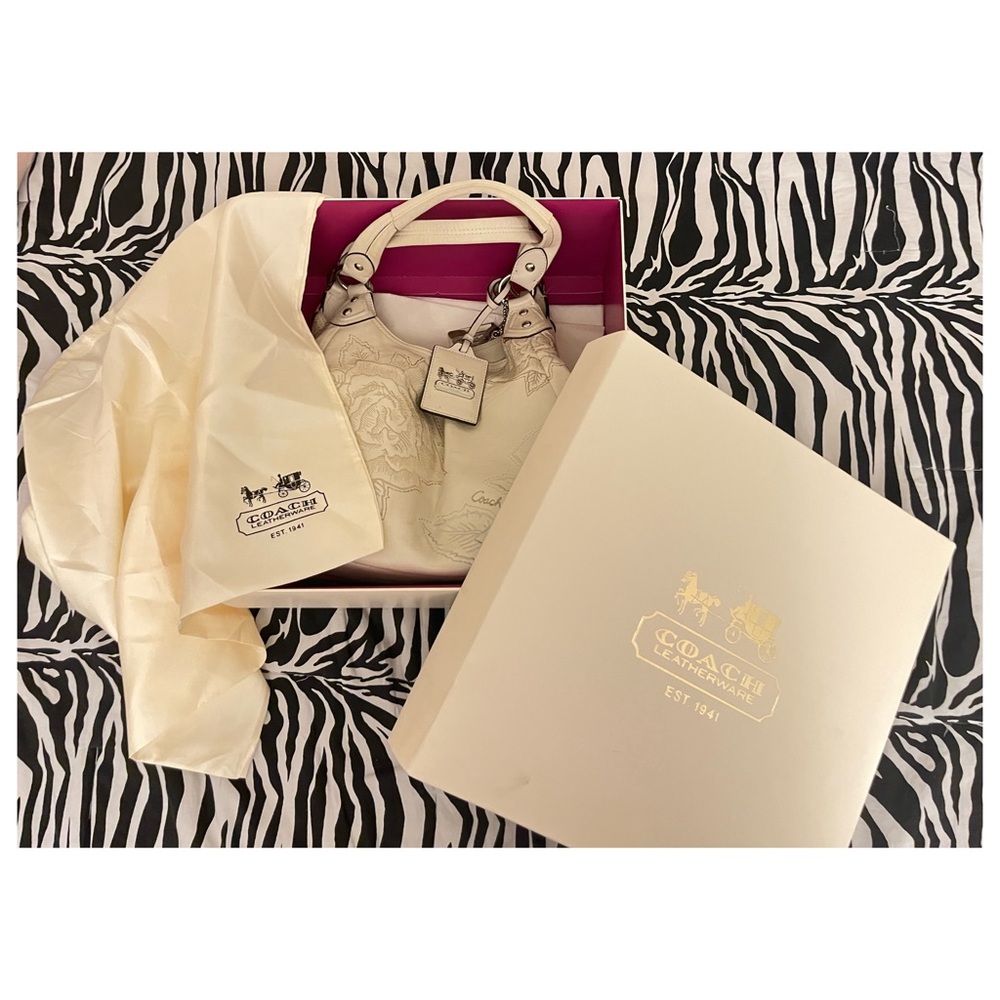 COACH Maggie Madison Rose Shoulder Bag